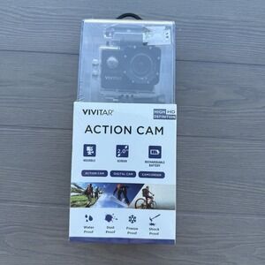 Digital Cam Waterproof Vivitar DVR781HD HIGH DEFINITION ACTION WATERPROOF SHOCK‎
